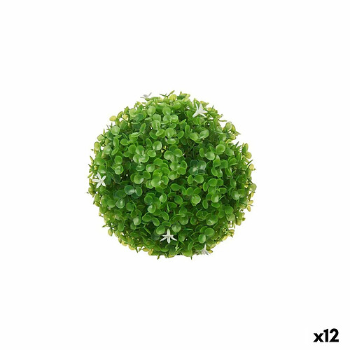 Ibergarden Plante décorative Fleurs Volets Ballon Plastique 17 x 17 x 17 cm (12 Unités)