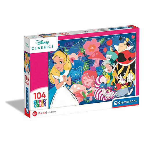 Clementoni Puzzle Alice classique Disney - 104 pièces (CLE25748)