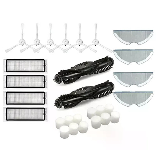 Pièces de rechange pour aspirateur S7 360, chiffons de nettoyage, balais à rouleaux principaux, accessoires pour filtre Hepa