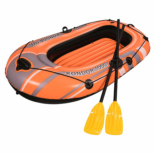 Bateau Gonflable Bestway Hydro-Force Kondor 1000 pour 1 Personne avec Pagaies