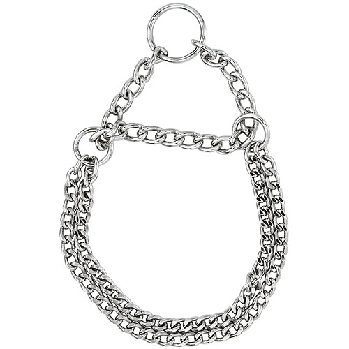 Collier semi-étrangleur en métal Zolux Longueur 60 cm