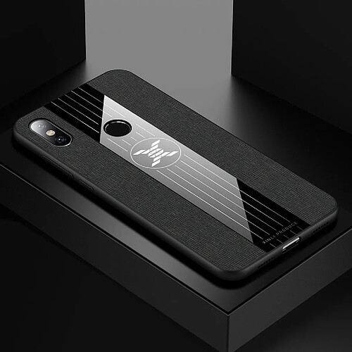 Wewoo Coque Souple Pour Xiaomi Mi 6X / A2 XINLI étui de protection TPU antichoc Texture Noir