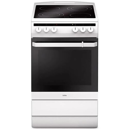 SHC5865W Cuisinière et Piano de Cuisson 63L Électrique Éléments Chauffant 4 Blanc