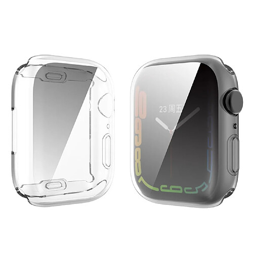 Coque en TPU ENKAY anti-griffes, transparent pour votre Apple Watch Series 7 45mm