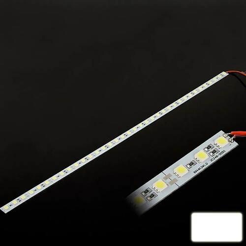 Wewoo Tube LED blanc Barre d'éclairage en aluminium de 8,5 W 36 5050 SMD, longueur: 50cm