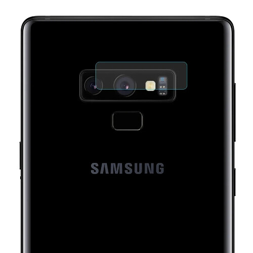 Wewoo 0.2mm 9H 2.15D Objectif de la caméra arrière en verre trempé Film pour Galaxy Note9