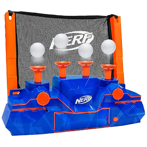 Nerf cible à air avec effets sonores et lumineux bleu orange