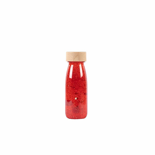 Petit Boum Bouteille sensorielle Float rouge - Petit boom