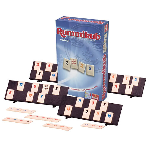 GOLIATH Jeu de chiffre le Rummikub de voyage