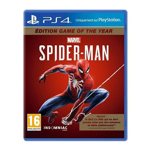 SONY COMPUTER ENTERTAINMENT Marvels Spider-Man Game Of The Year Jeu PS4