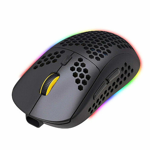 Justgreenbox Éclairage RVB de la souris sans fil à trois modes avec DPI réglable - T6112211958958