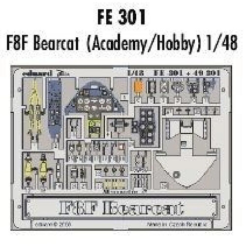 F8F Bearcat - 1:48e - Eduard Accessories