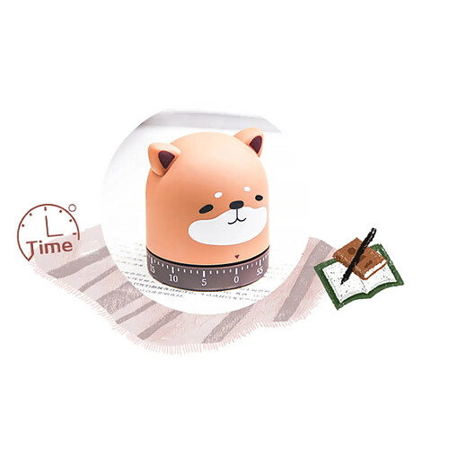 Universal Minuteur de cuisine Compte à rebours Cuisine Minuteur mécanique Alarme Cuisine Home Mignon Animaux Animaux Cochon/Ours/Chat Cadeaux Enfants/Enfants | Minuteur de cuisine