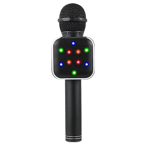 Yonis Microphone Bluetooth Sans Fil LED Karaoke