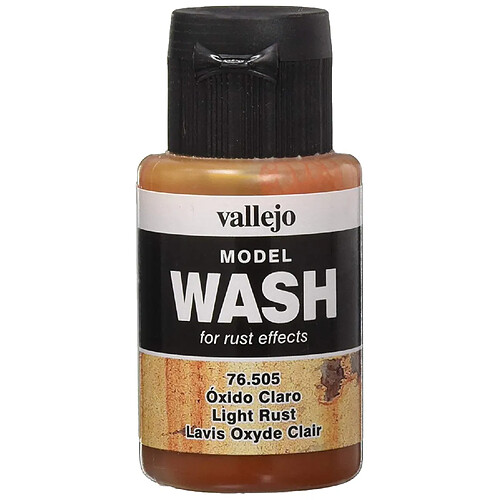 Acrylicos Vallejo 35 ML Light Rust Wash Model Wash