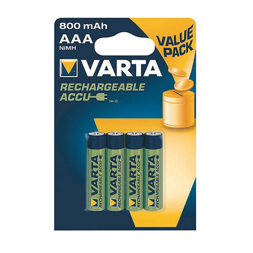 VARTA Rechargable Accu batterie 4 x type AA NiMH