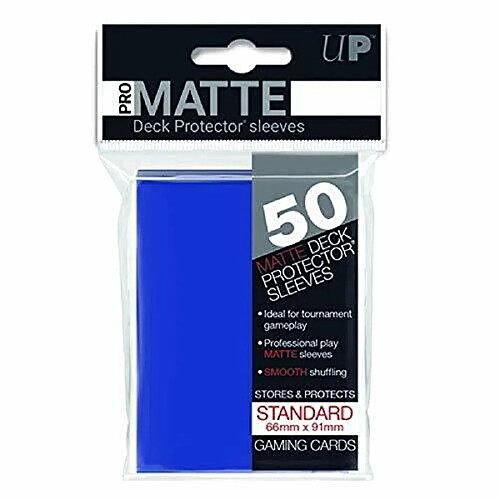 Jeu de cartes Ultra Pro Sleeves Pro-Matte (Bleu)