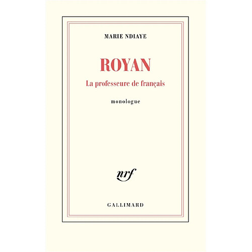 Royan : la professeure de français : monologue · Occasion