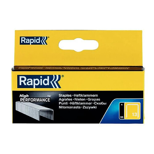 RAPID Agrafes N°13/10 en fil fin 2500 pcs