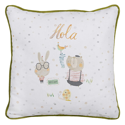 BigBuy Home Coussin Enfant 45 x 45 cm 100 % coton