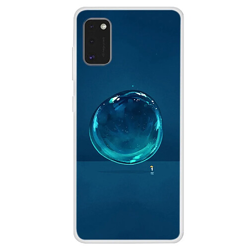 Coque en TPU impression de motifs souple goutte d'eau pour votre Samsung Galaxy A41 (Global Version)