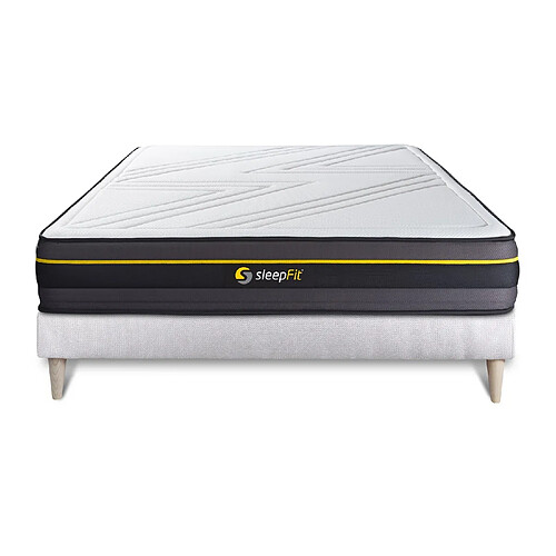 Sleepfit Ensemble sommier + matelas ACTIVE à mémoire de forme 160x200