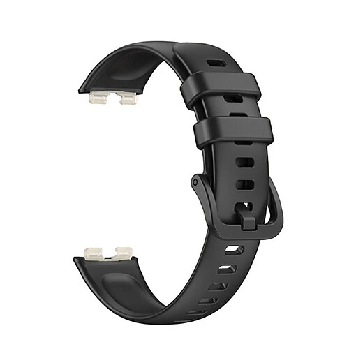 NIS Bracelet Topsilicone Avec Boucle Compatible Avec Huawei Band 9 - Noir