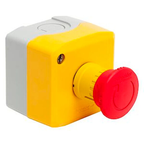 boite à bouton - arret d'urgence - no - schneider electric xalk178eh7