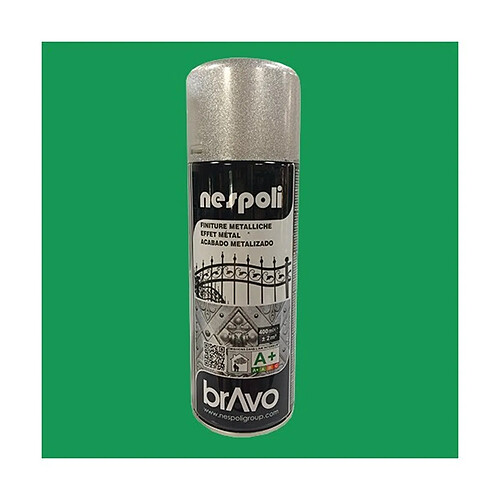 NESPOLI Peinture aérosol Effet Métal Vert