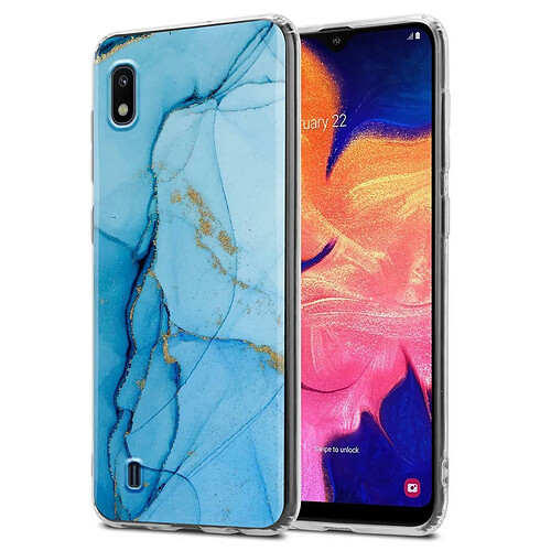 Cadorabo Coque Samsung Galaxy A10 / M10 Etui en Bleu