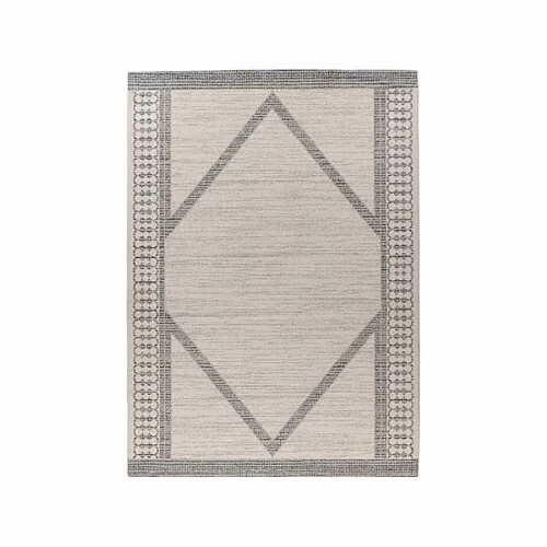 Paris Prix Tapis Tissé Déco Scandinave Gène III Beige & Bleu 80 x 150 cm