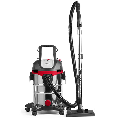 Aspirateur cuve eau et poussière 23l 1400w - doh124 - LIVOO