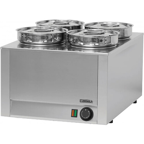 Bain Marie Electrique à Sauce - 4 x 4.5 L - Casselin