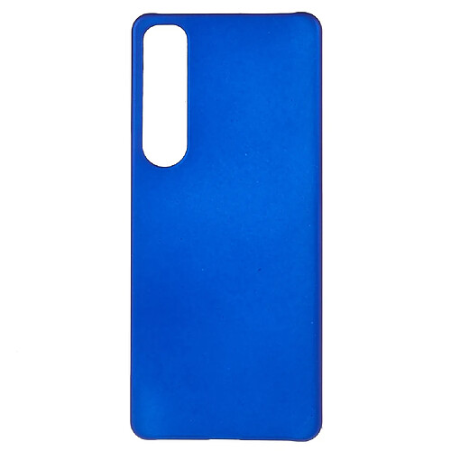 Coque en TPU anti-poussière, surface brillante, caoutchoutée bleu pour votre Sony Xperia 1 IV