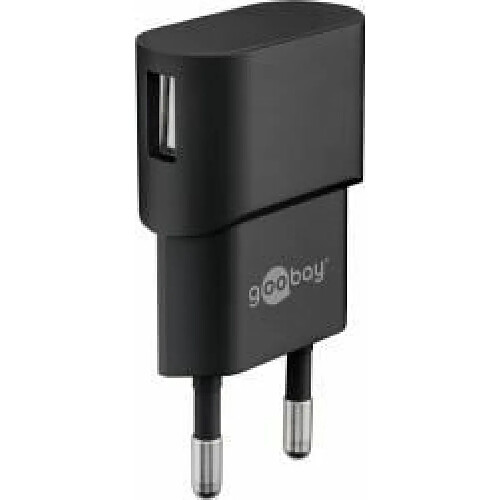 Chargeur USB Goobay 44947 pour prise murale Courant de sortie (max.) 1 A USB 2.0 type A femelle 1 pc(s)