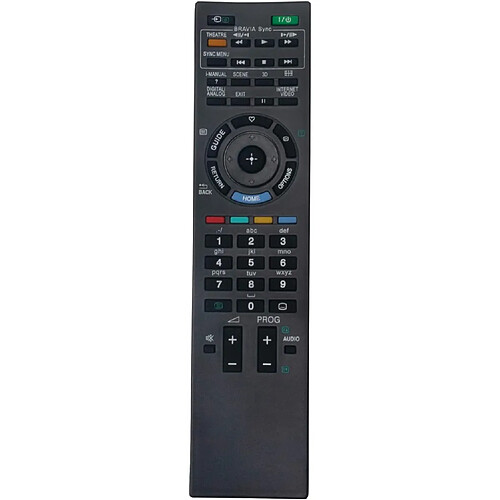 SANAG Rm-Ed019 Rm-Ed034 Telecommande De Remplacement-Telecommande Rmed019 Rmed034 Pour Sony Tv Kdl-37W5710 Kdl-37W5730 Kdl-37W5840 Kdl-40W5820 Kdl-40Z5800 Kdl-32W5710 Kdl-32W5740 Remote Controller