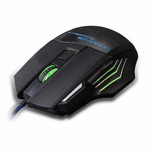 Universal 2019 de haute qualité 5500 DPI 7 Bouton LED optique USB Gaming Mouse de souris de jeu filaire pour joueur professionnel