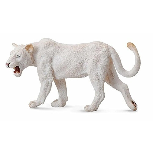 CollectA Wildlife White Lioness Toy Figure - Authentic Hand Painted Model