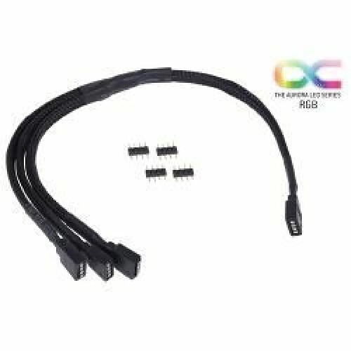 Alphacool RGB 4 pin to 3x 4 pin Splitter Cable - 30cm