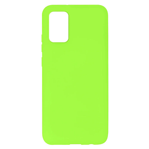 Avizar Coque Samsung Galaxy A02s Silicone Gel Souple Finition Soft Touch vert