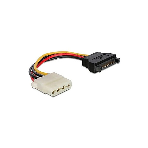 Câble Alimentation SATA vers Molex GEMBIRD CC-SATA-PS-M 15 cm