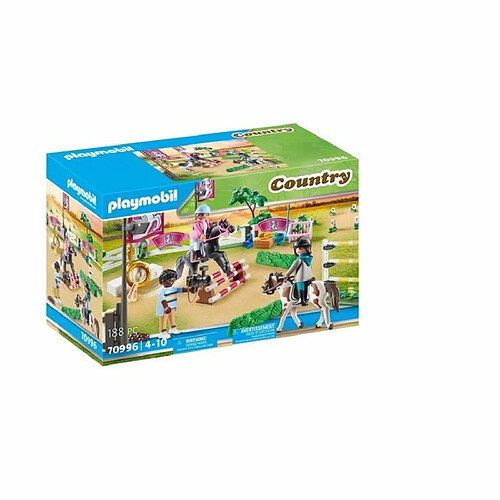 Playmobil® Country Parcours d'obstacles avec chevaux