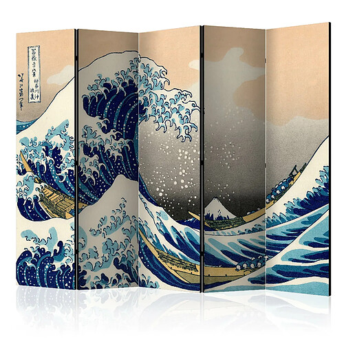 Artgeist Paravent - The Great Wave off Kanagawa II [Room Dividers] [225x172]