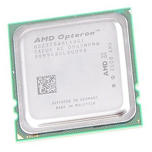 Processeur CPU AMD Opteron 2378 2.4Ghz 6Mo FR2 1207 Quad Core OS2378WAL4DGI · Occasion