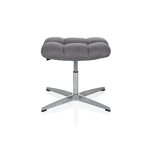 Tabouret / siège pivotant SARANTO tissu gris foncé hjh OFFICE