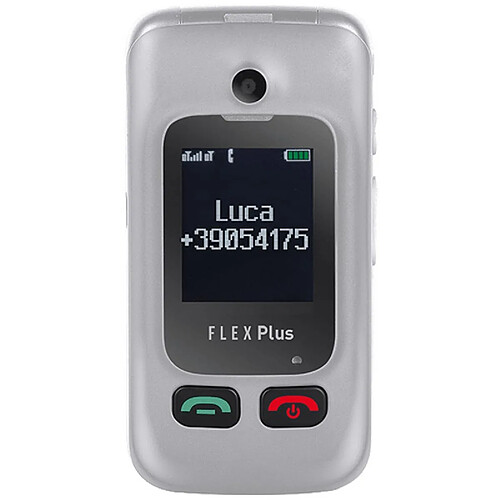 Téléphone à clapet senior Trevi Flex plus 55 Gris