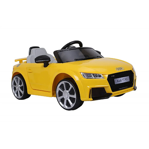 Audi TT RS Voiture Electrique Enfant (2x25W) 103x62x44 cm - Marche av/ar, Phares, Musique, Ceinture et Télécommande parentale