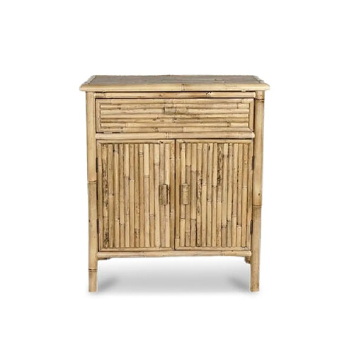 OPJET Commode Bambourella 1 tiroir + 2 portes