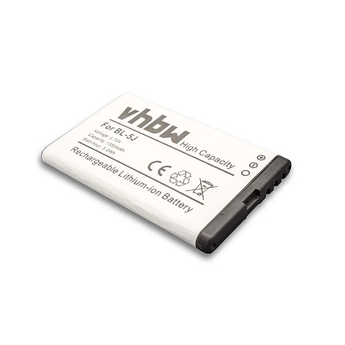 vhbw batterie remplace Doro RCB01 pour smartphone (1350mAh, 3,7V, Li-Ion)