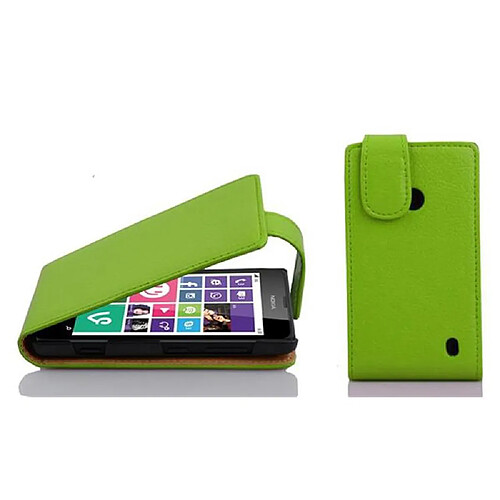 Cadorabo Coque Nokia Lumia 630 / 635 Etui en Vert